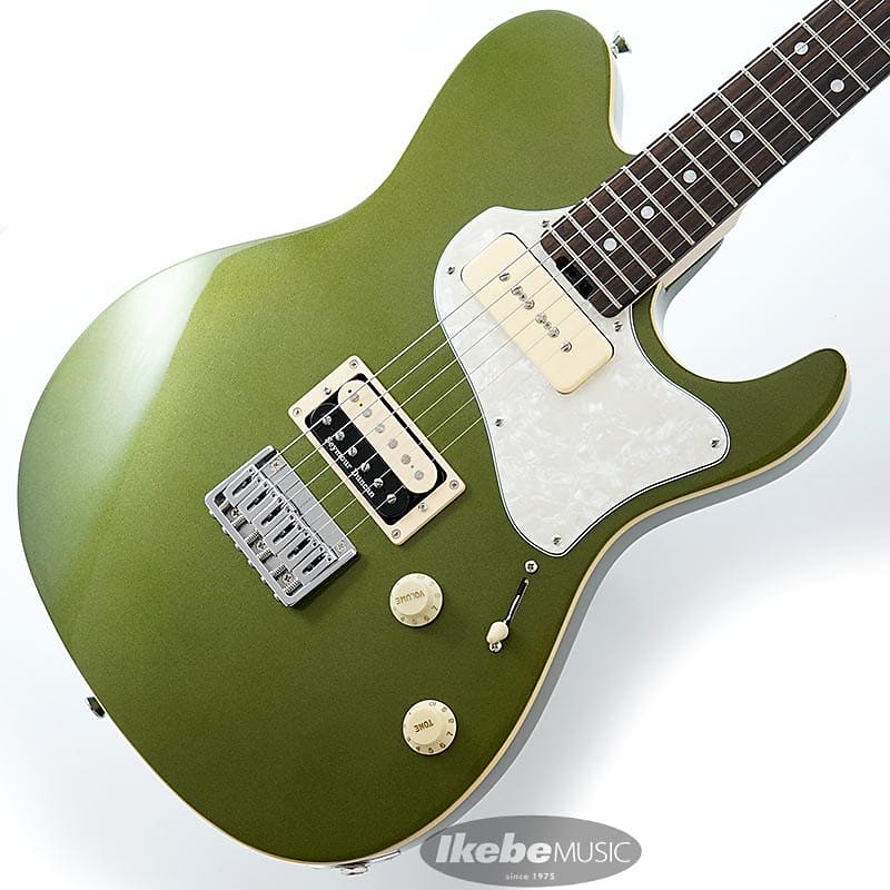 Edwards E-THROBBER (LEAF GREEN METALLIC) -Made in Japan- | Reverb