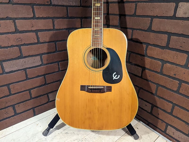 Epiphone FT-350 BL El Dorado Acoustic - 1970s - Blonde | Reverb