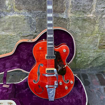 Gretsch Custom Shop 1955 Reissue G Brand Chet Atkins 6120 Aged 2020 - Orange Stain image 10