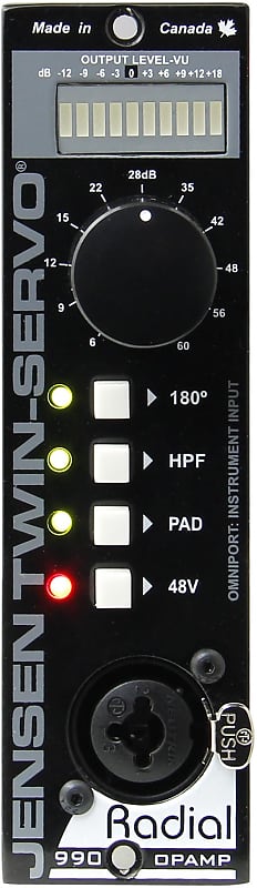 Radial Twin-Servo 500 Series Microphone Preamp image 1