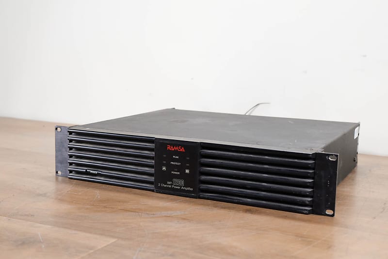 Ramsa WP-1200 Two-Channel Power Amplifier CG00SZR | Reverb