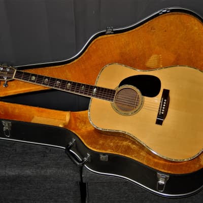 MADE IN JAPAN 1976 - JULLIAN TW100 - WONDERFUL - MARTIN D41 STYLE - ACOUSTIC CONCERT GUITAR - BRAZILIAN ROSEWOOD for sale