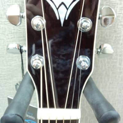 Washburn HD71SCEG-O Solid Cedar Top Dreadnought Acoustic-Electric Guitar image 4