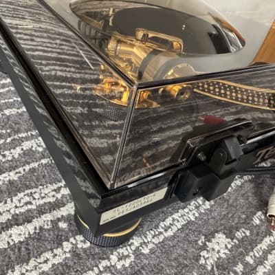 Technics SL-1200LTD Gold Limited Edition Direct Drive Turntable No 2927 in original box image 14