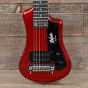 Hofner CT Shorty Travel Guitar Red