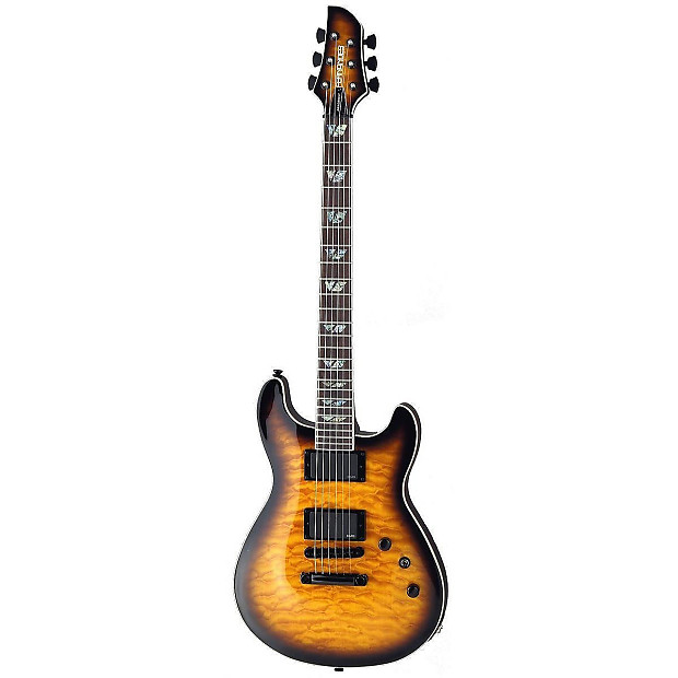 Fernandes Dragonfly Deluxe Electric Guitar - Tobacco Sunburst | Reverb