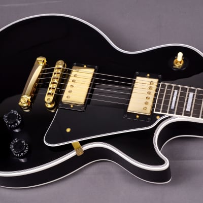 2023 Gibson Custom Shop Les Paul Custom Black Beauty ~NEW Unplayed~ Ebony with COA & OHSC 1959/59 Neck image 10