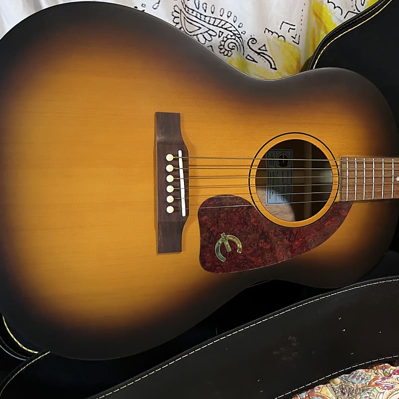 ギター Epiphone Caballero FT-30A Epiphone FT30A Caballero Acoustic Guitar w Case | Reverb