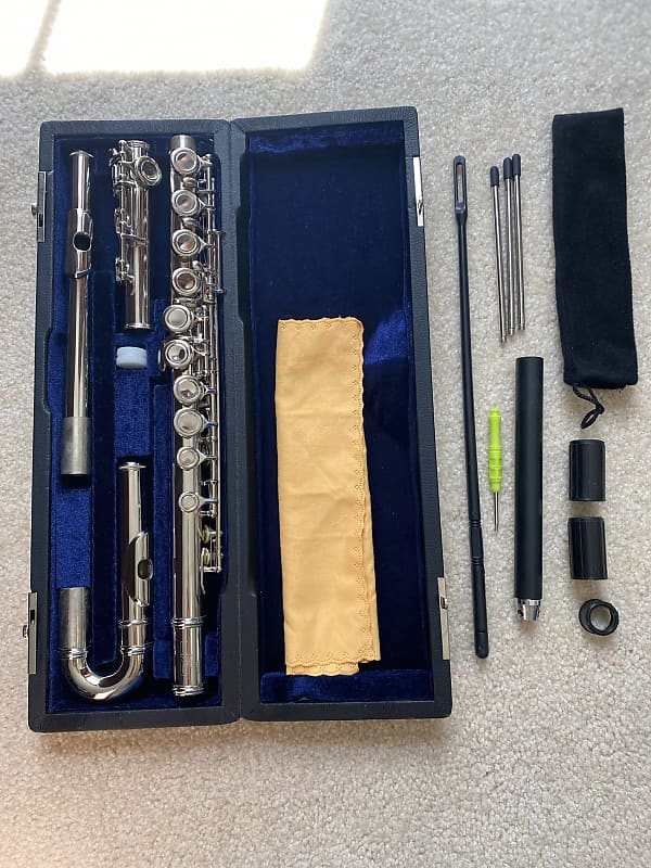 Sky Brand C Foot Flute with Offset G - Excellent Starter | Reverb