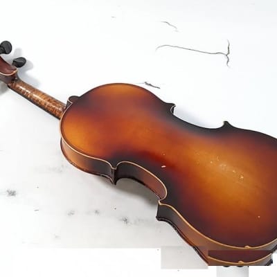 Karl Beck Stradivarius size 4/4 violin, Germany, Vintage, Lacquered Wood image 21