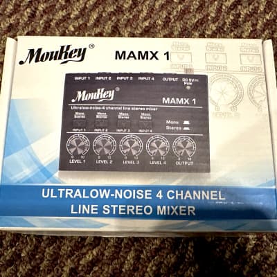 MouKey MAMX 1 Mini Mixer w/Adaptor