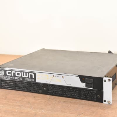 Crown Micro-Tech 1200 2-Channel Power Amplifier As-is CG004HH for sale