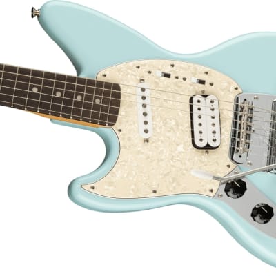 Fender - Kurt Cobain Jag-Stang® -  Left-Handed Electric Guitar - Rosewood Fingerboard - Sonic Blue image 2