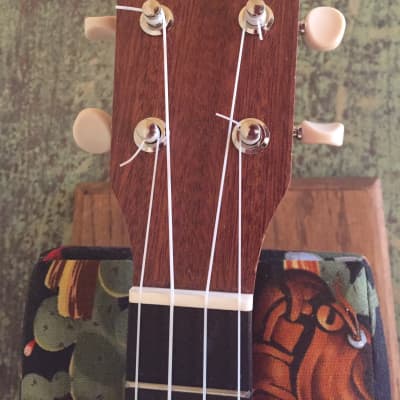 Taconic Cigar Box Guitar Concert Ukulele - Catch 22 Toro - Acoustic/Electric - PreAmp - Video image 6
