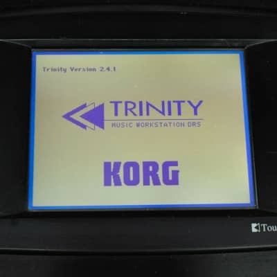 KORG Trinity BK Music Workstation DRS Synthesizer in very good condition image 4
