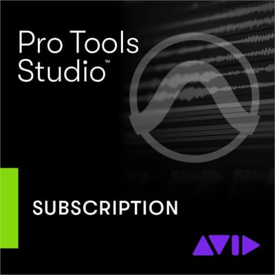 Pro Tools Studio Annual Paid Annually Subscription (Download)<br>Pro Tools Studio Annual Paid Annually Subscription Electronic Code - NEW