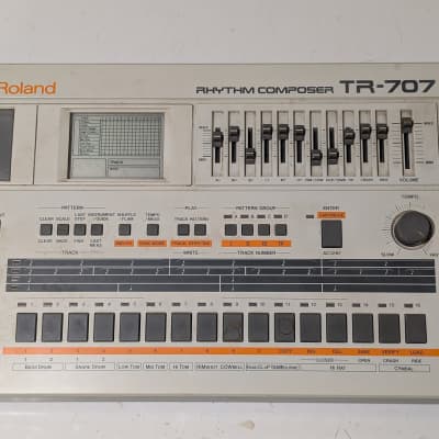 Roland TR-707 Rhythm Composer 1985 - White