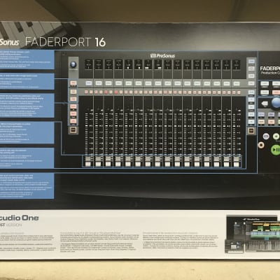 PreSonus Faderport 16 USB DAW Control Surface 2020-2023 - Black image 4