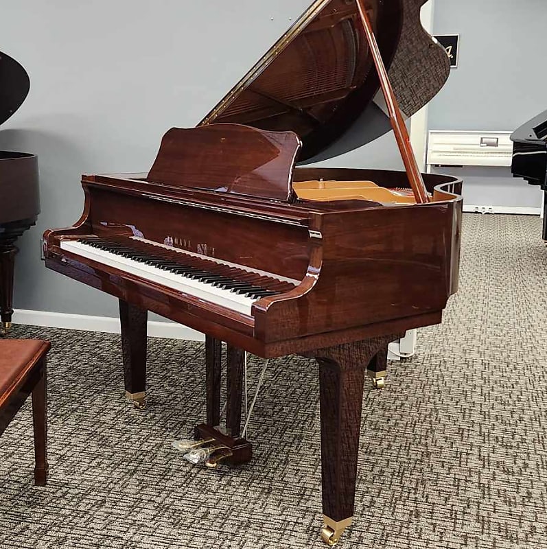 2018 Yamaha Gb1k Polished Walnut 5' Baby Grand Piano * Free