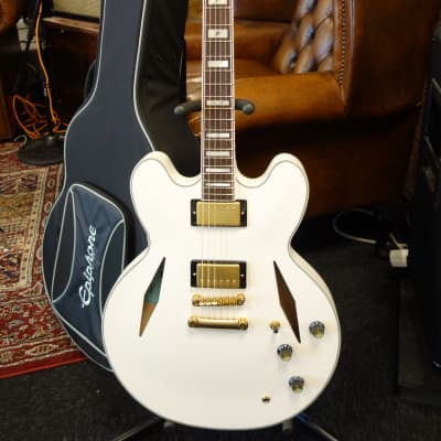 Epiphone Emily Wolfe White Wolf Sheraton (With Case) for sale