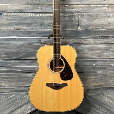 Used Yamaha FG820-12 12 string Acoustic Guitar with Case image 2