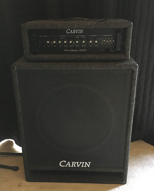 Carvin pro bass 500 deals