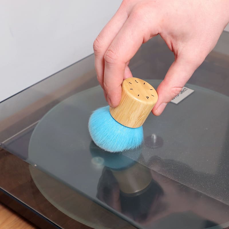 Turntable Lab: Triple Operation Vinyl Record Cleaning Brush