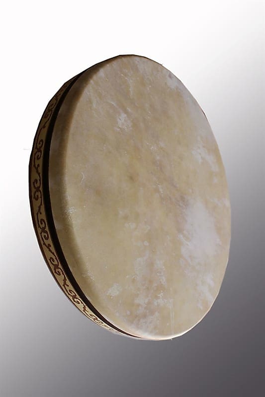 Handmade and Handcrafted Goatskin Leather Bendir - Persian Turkish Arabic  Sufi Music Instrument