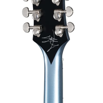 Epiphone Jared James Nichols Signature Blues Power Les Paul Custom Electric Guitar - Aged Pelham Blue-Aged Pelham Blue image 7