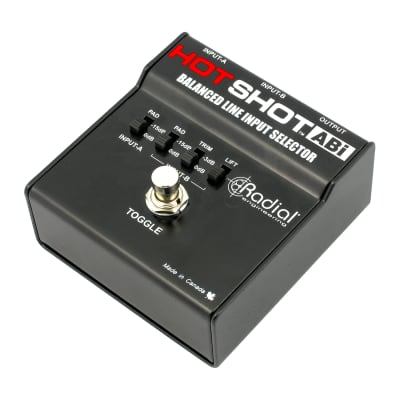 Radial HotShot ABI Line Input Selector with On Stage Line Input Signal AB Redirector image 2