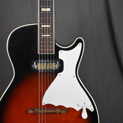 1962年製　REGAL harmony METEOR フルアコ　ビザール Full Acoustic Electric Guitar Regal Harmony Meteor 1962