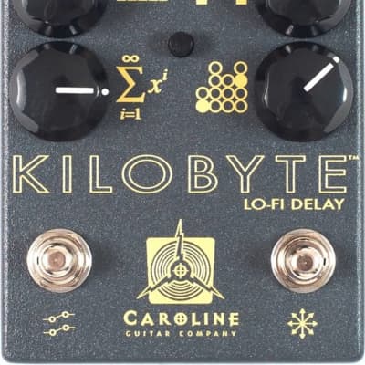 Reverb.com listing, price, conditions, and images for caroline-guitar-company-kilobyte-lo-fi-delay-pedal