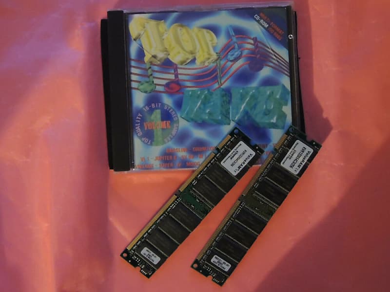 YAMAHA DIMM RAM 256 MB Tyros Tyros2 Tyros + KDO CD-rom TOP Wave sythediffusion image 1