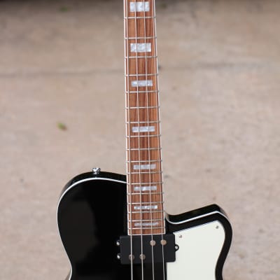 Reverend Dub King  Electric Bass in Midnight Black image 7