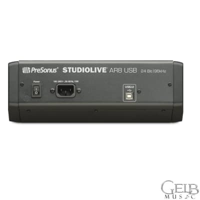 PreSonus SLMAR8 StudioLive AR8 Digital/Analog 8-Channel Hybrid Mixer - STUDIOLIVE-AR8 image 2
