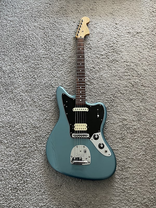Fender Player Jaguar HS 2019 MIM Tidepool Blue Pau Ferro Fretboard Guitar image 1
