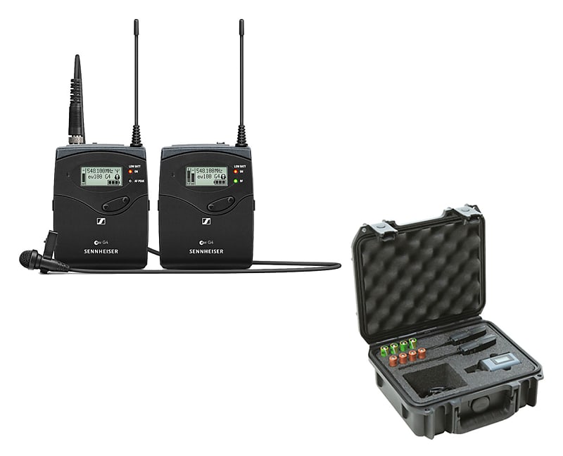 Sennheiser EW 112P G4 (Band A) Wireless Lavalier Microphone System