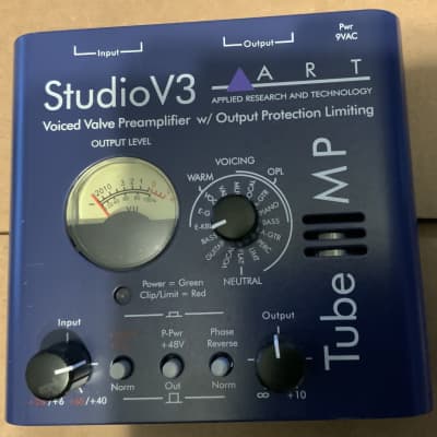 ART Tube MP Studio V3 Tube Microphone Preamp