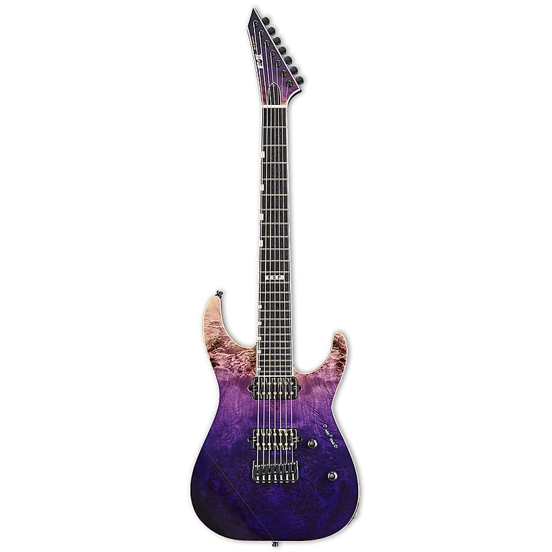 ESP E-II M-II-7 NT Purple Natural Fade