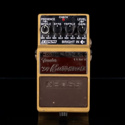 BOSS FBM-1 Legend Series フェンダー　ベースマン BOSS FBM-1 Fender '59 Bassman Pedal FBM-1 B&H Photo Video