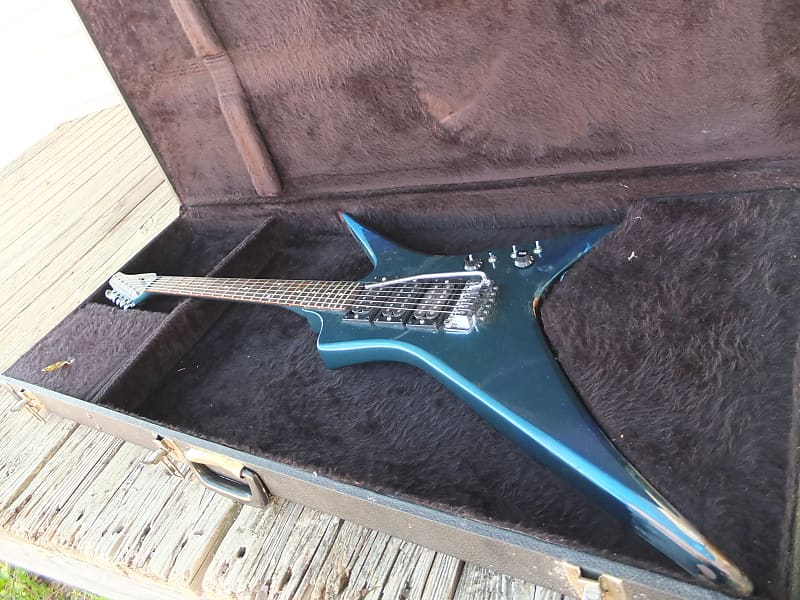 Kramer Striker 500ST Rock Machine 80s - Blue Metallic | Reverb