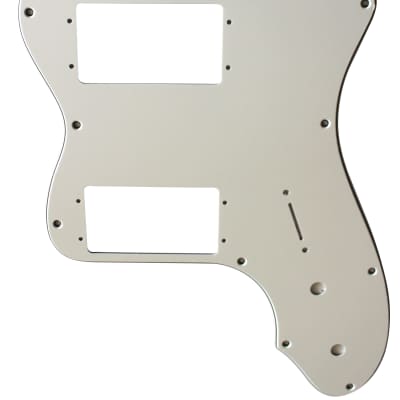 For Fender 3-Ply '72 Telecaster Thinline  Guitar Pickguard Scratch Plate, White image 1