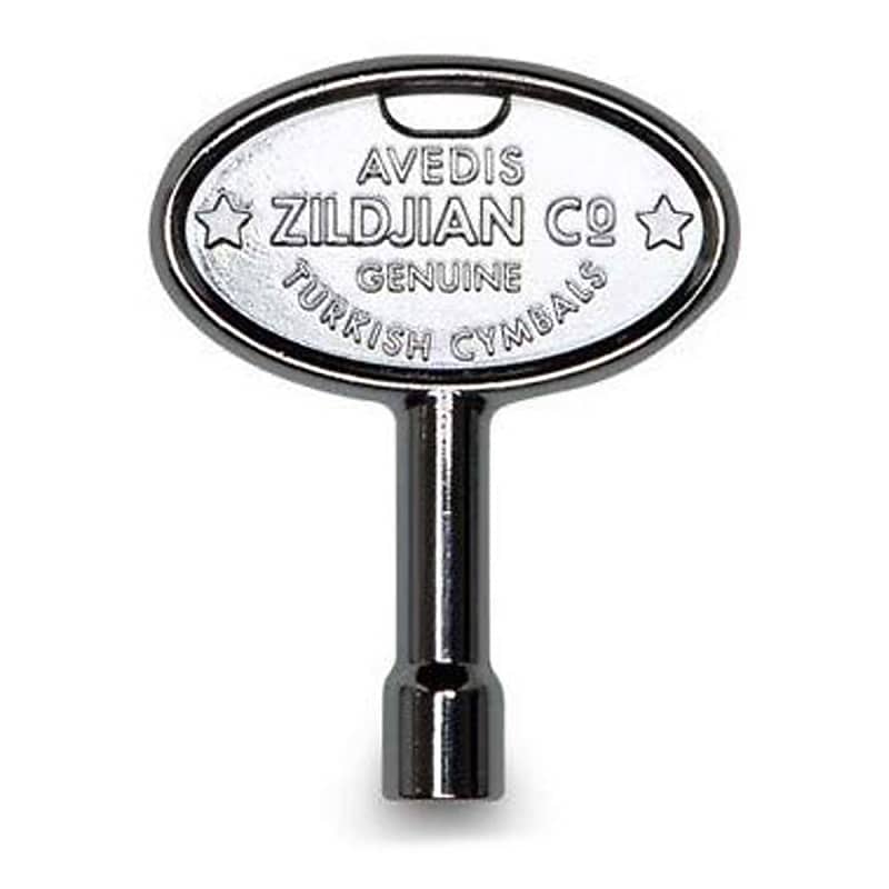Zildjian ZKEY Chrome w Trademark Drum Key image 1