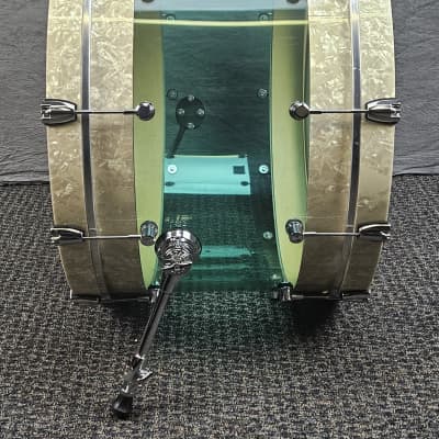 Spaun Hybrid Series Drum Set 15-18-26 2018 - Maple/Acrylic image 4