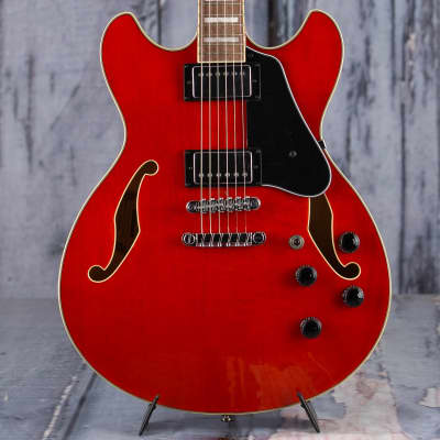 Ibanez Artcore Series AS73 Semi-Hollowbody, Transparent Cherry Red image 1