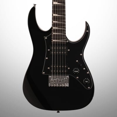 Ibanez GRGM21 GIO Mikro Electric Guitar, Black Night image 1