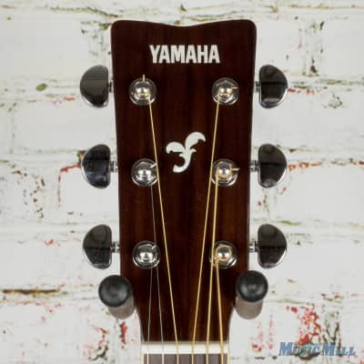 Yamaha FG820L Left-Handed Folk Acoustic Guitar Natural image 5