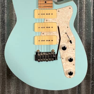 Reverend Guitars Jetstream 390 Chronic Blue Guitar #0212 image 2