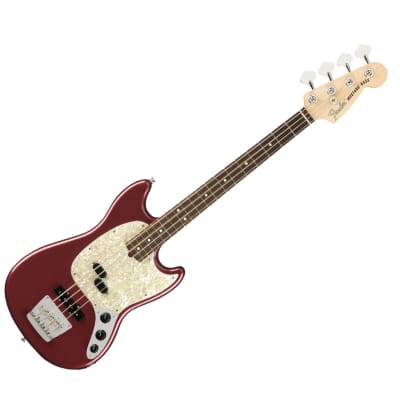 Fender American Performer Mustang Bass - Aubergine w/ Rosewood FB image 1