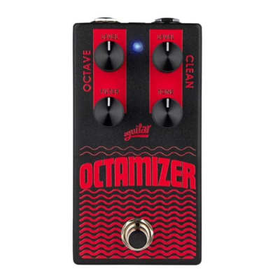 Aguilar Octamizer V2 Bass Octave Effect Pedal, Clean and Octave Sounds, and Indepndent Volume Controls image 2